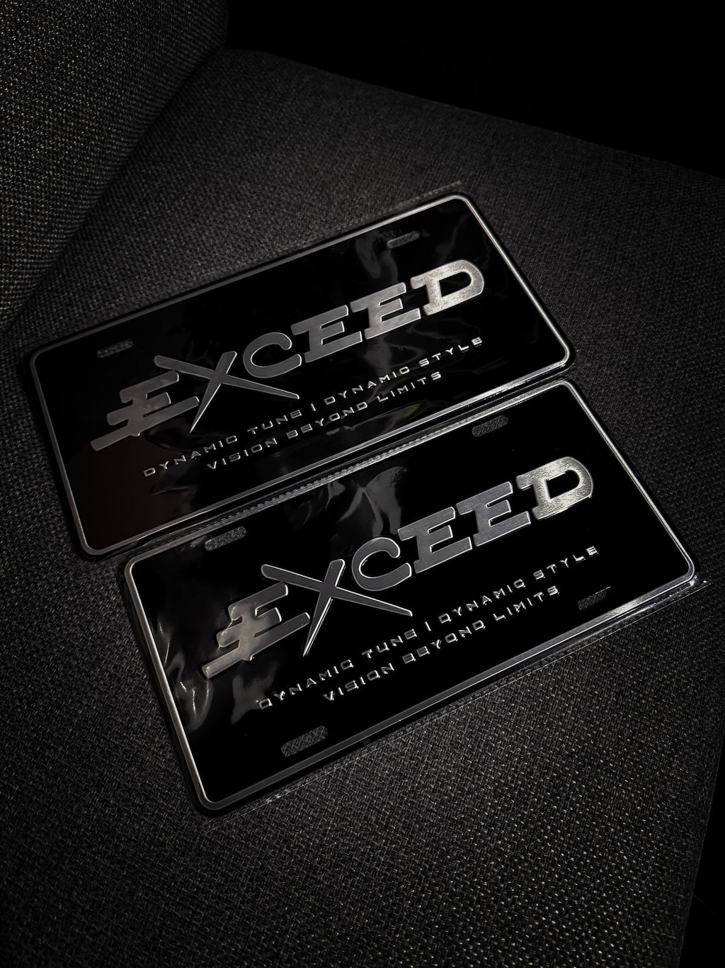 Exceed Japan License Plate