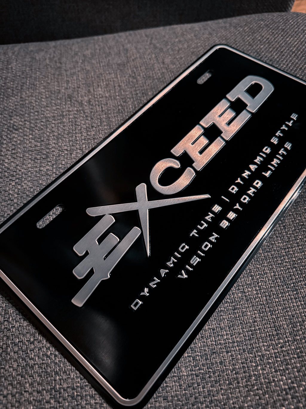 Exceed Japan License Plate