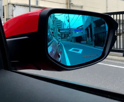 Seeker Super Wide Blue Mirror for Honda Civic FK7/8 FC1