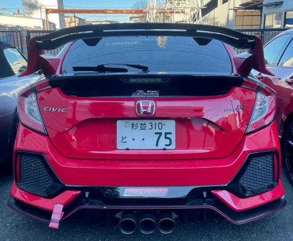 Seeker Carbon Rear Wing TYPE-2 - Honda Civic FK8 Type-R