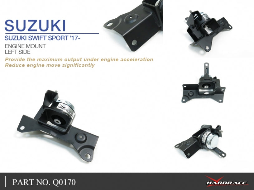 Hardrace Left Engine Mount - Suzuki Swift Sport ZC33S