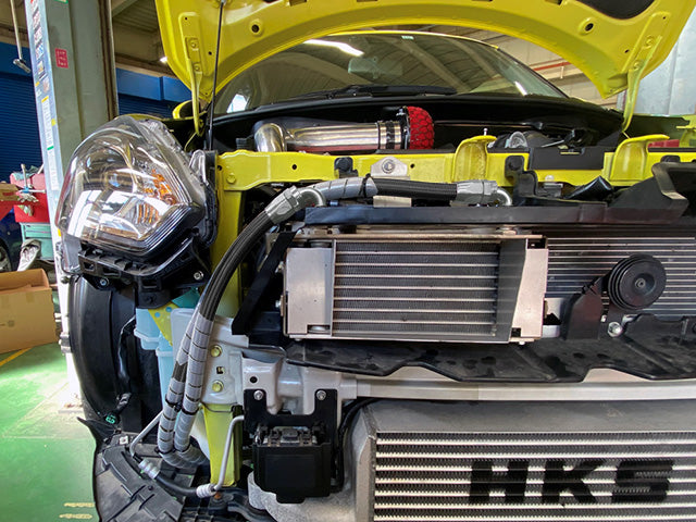HKS Oil Cooler Kit - Suzuki Swift Sport ZC33S